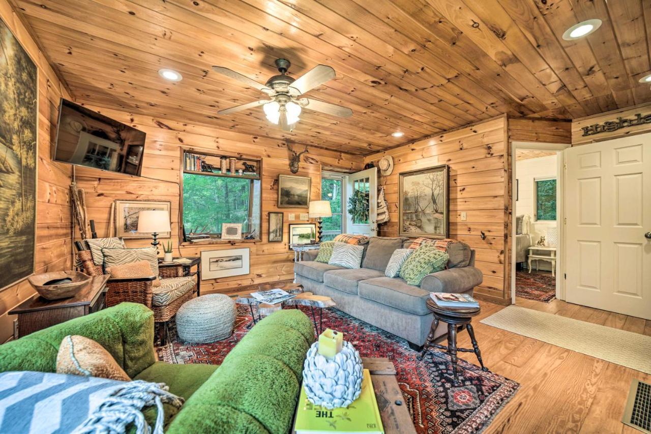 Highlands Cabin On Buck Creek About 8 Mi To Town! Exterior foto